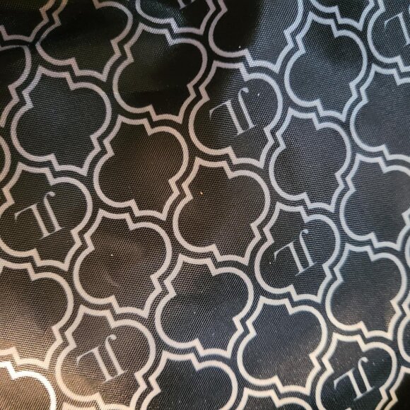 Brylane Weekender Overnight Bag Tote Lightweight Neutral Gray Unisex - Picture 6 of 14